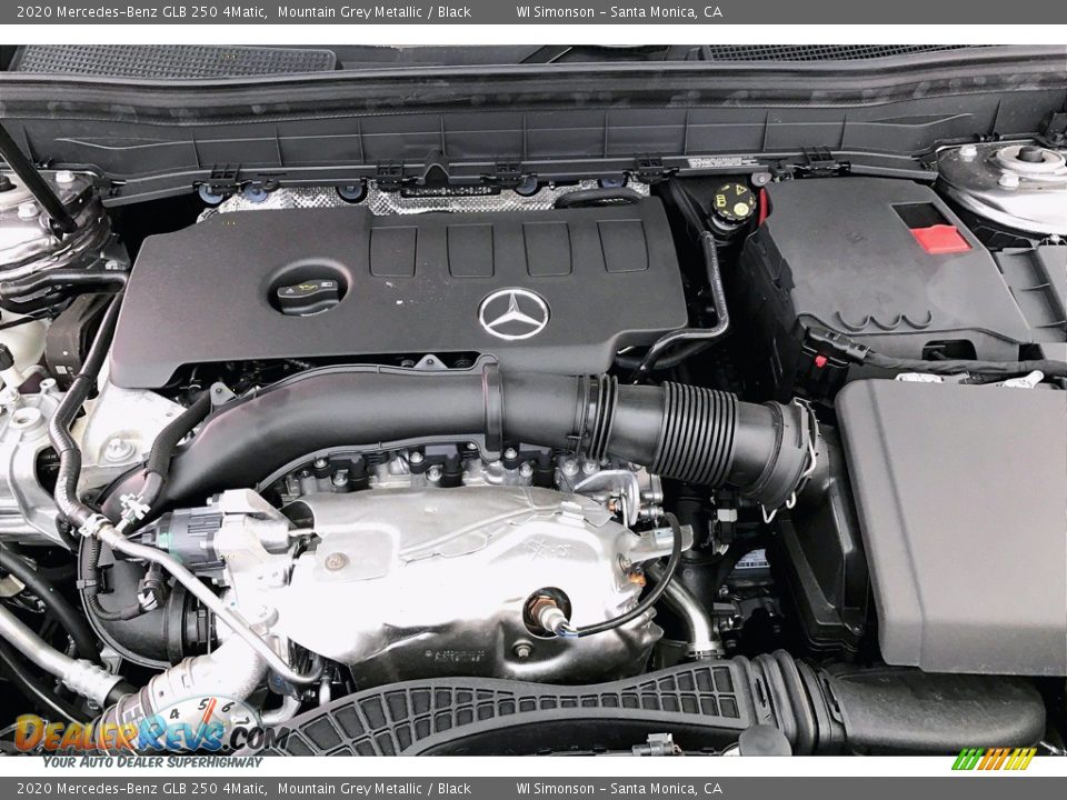 2020 Mercedes-Benz GLB 250 4Matic Mountain Grey Metallic / Black Photo #8
