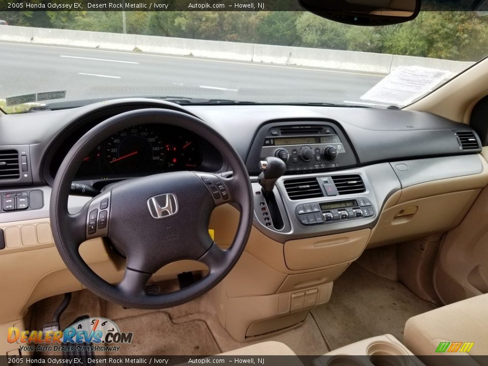 Dashboard of 2005 Honda Odyssey EX Photo #9