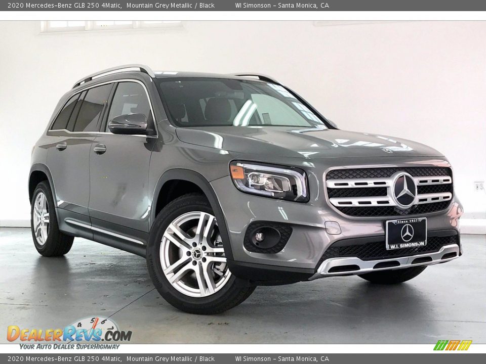 2020 Mercedes-Benz GLB 250 4Matic Mountain Grey Metallic / Black Photo #12