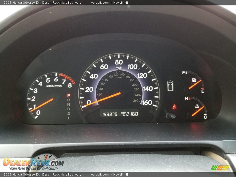 2005 Honda Odyssey EX Gauges Photo #11