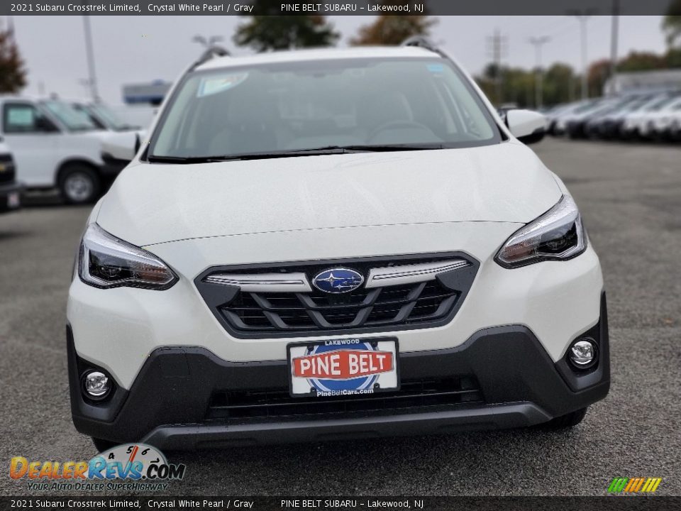 2021 Subaru Crosstrek Limited Crystal White Pearl / Gray Photo #3