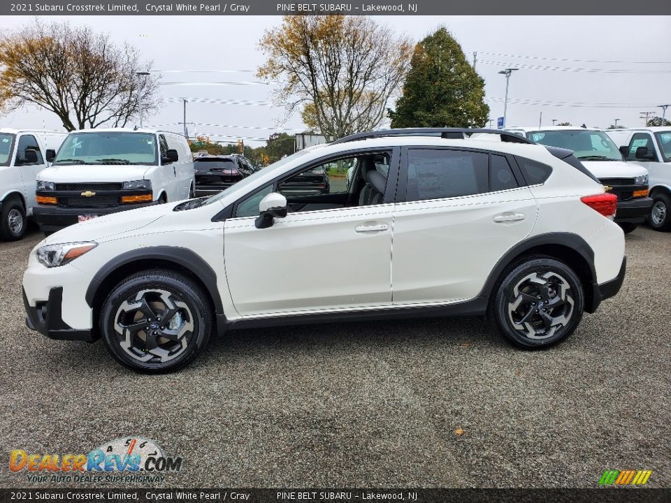 Crystal White Pearl 2021 Subaru Crosstrek Limited Photo #4