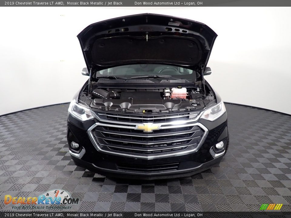 2019 Chevrolet Traverse LT AWD Mosaic Black Metallic / Jet Black Photo #6