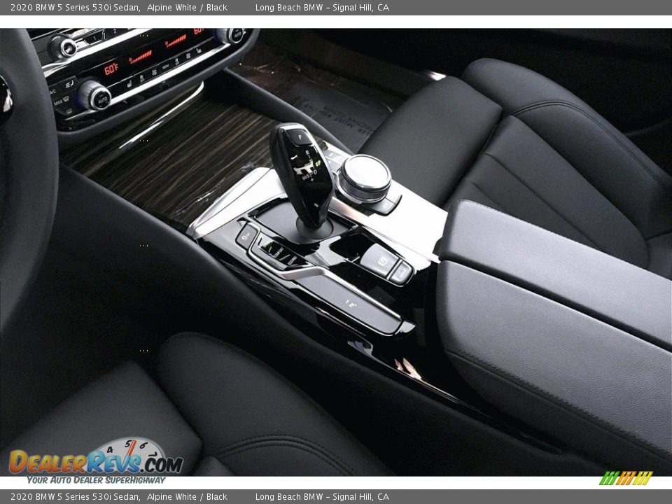 2020 BMW 5 Series 530i Sedan Alpine White / Black Photo #16