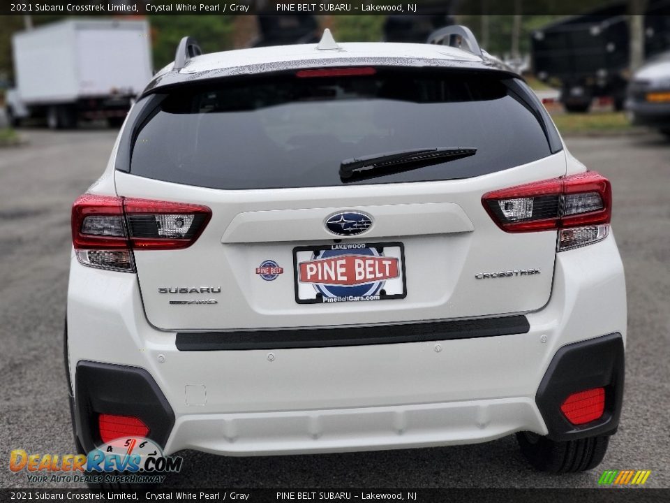 2021 Subaru Crosstrek Limited Crystal White Pearl / Gray Photo #7