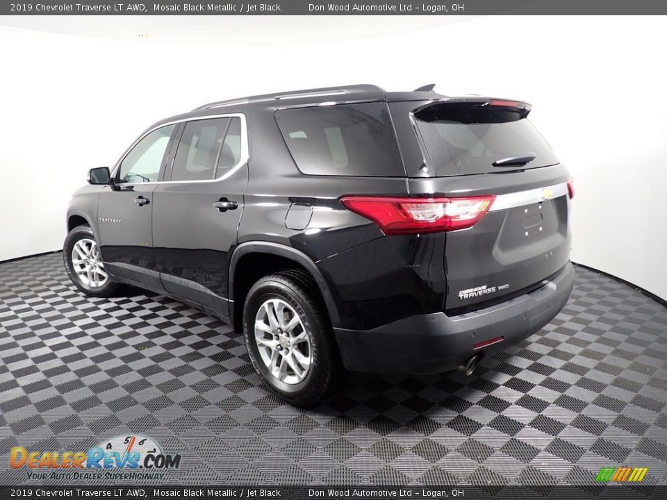 2019 Chevrolet Traverse LT AWD Mosaic Black Metallic / Jet Black Photo #11