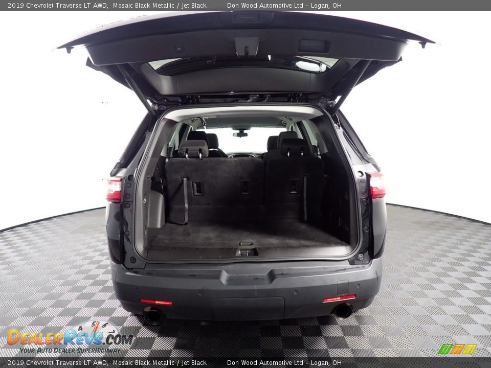 2019 Chevrolet Traverse LT AWD Mosaic Black Metallic / Jet Black Photo #13