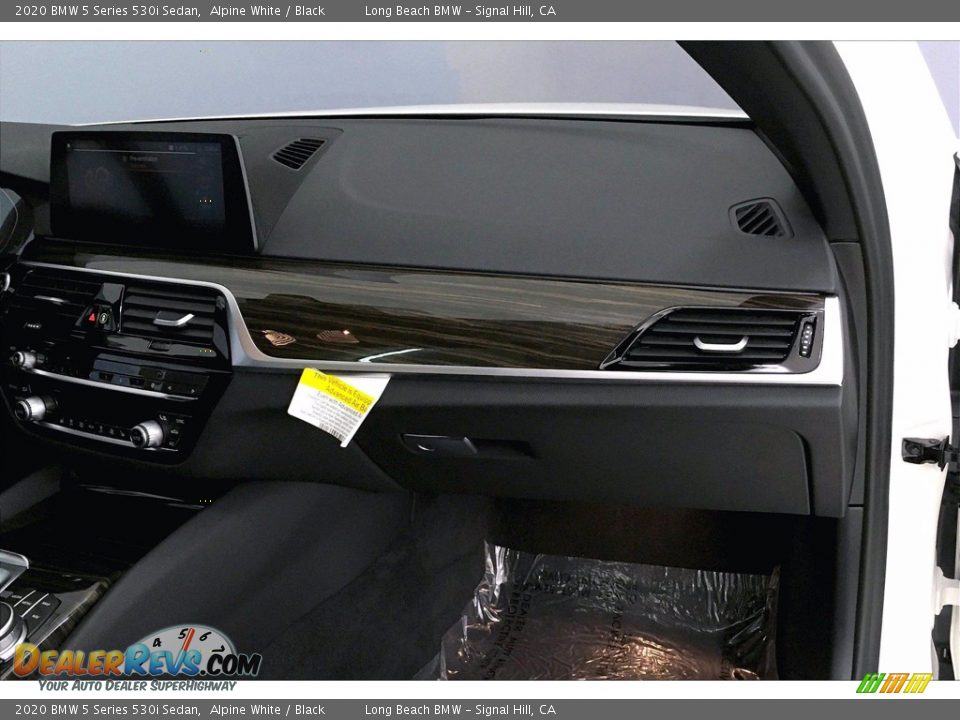 2020 BMW 5 Series 530i Sedan Alpine White / Black Photo #22