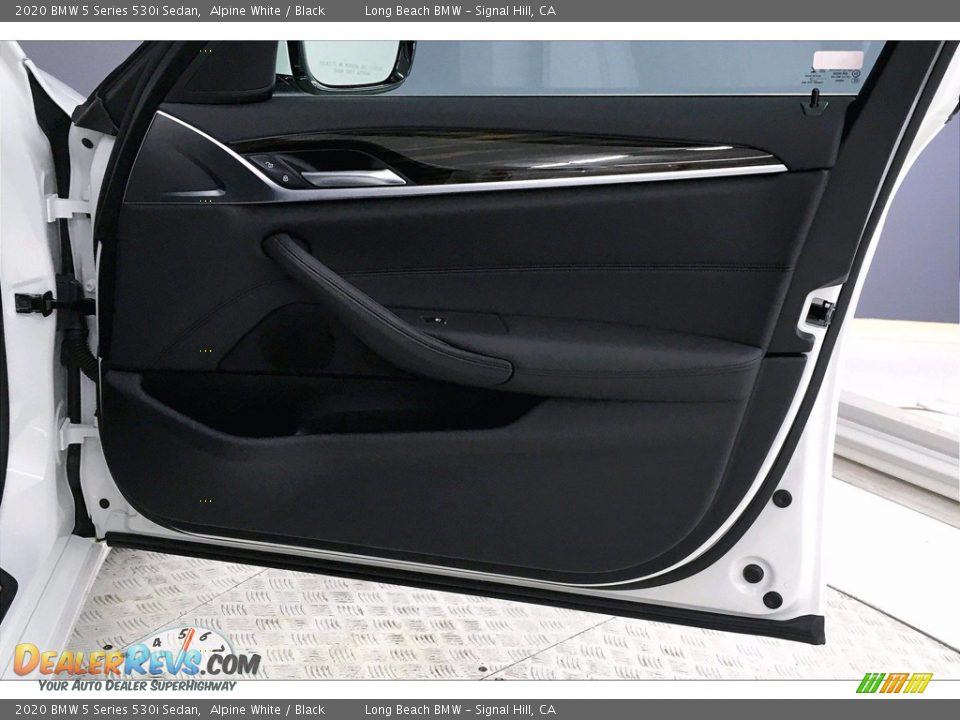 2020 BMW 5 Series 530i Sedan Alpine White / Black Photo #24