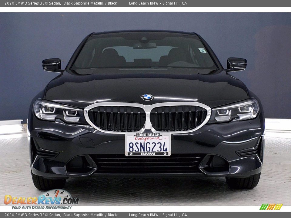 2020 BMW 3 Series 330i Sedan Black Sapphire Metallic / Black Photo #2