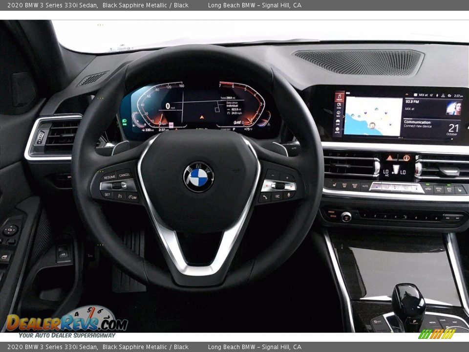 2020 BMW 3 Series 330i Sedan Black Sapphire Metallic / Black Photo #4