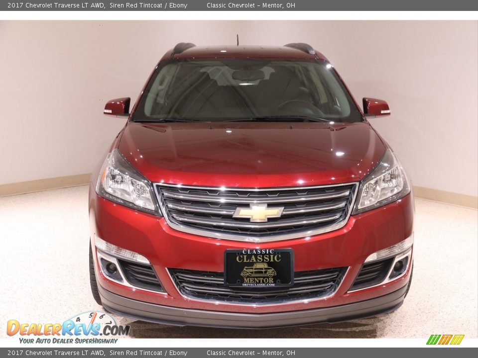 2017 Chevrolet Traverse LT AWD Siren Red Tintcoat / Ebony Photo #2