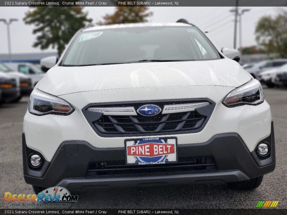 2021 Subaru Crosstrek Limited Crystal White Pearl / Gray Photo #3