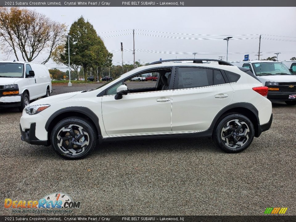 Crystal White Pearl 2021 Subaru Crosstrek Limited Photo #4