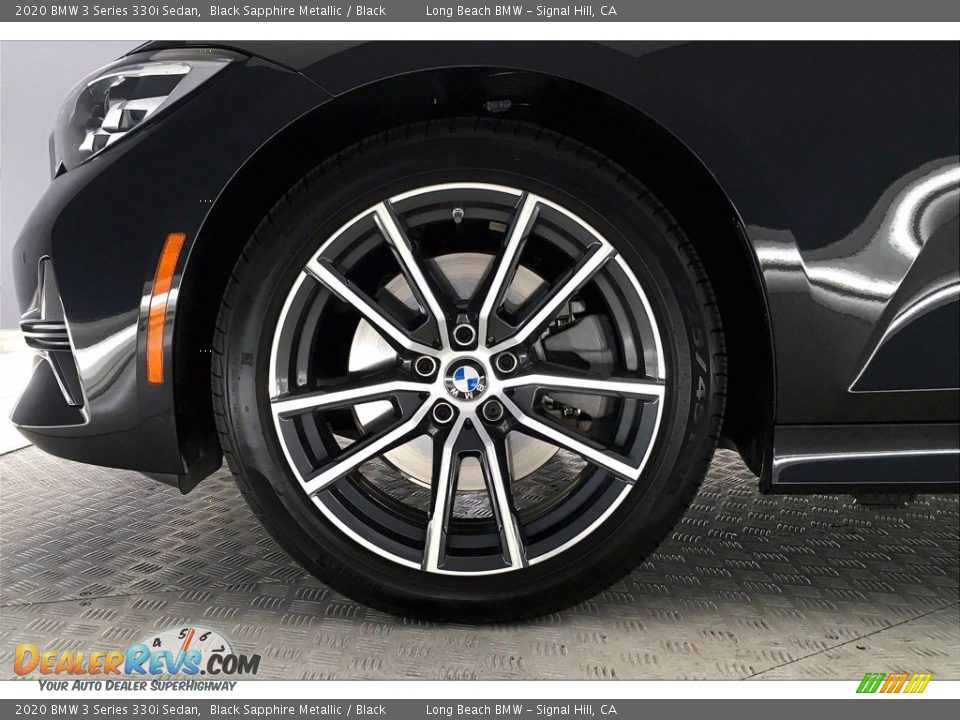 2020 BMW 3 Series 330i Sedan Black Sapphire Metallic / Black Photo #8