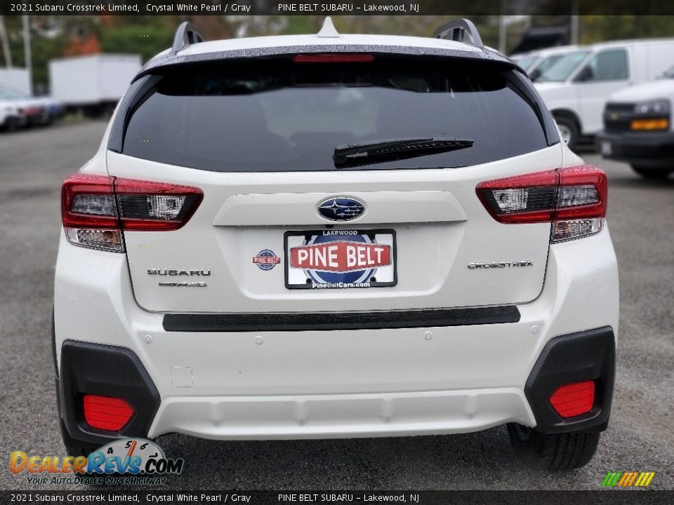 2021 Subaru Crosstrek Limited Crystal White Pearl / Gray Photo #7