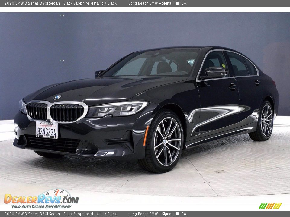 2020 BMW 3 Series 330i Sedan Black Sapphire Metallic / Black Photo #12