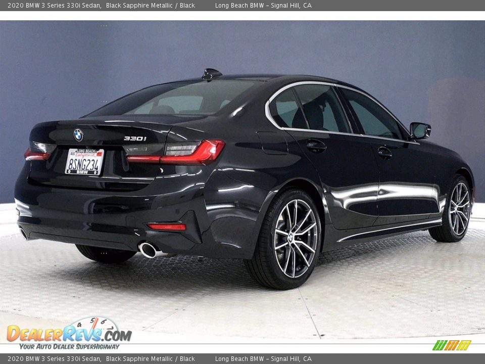 2020 BMW 3 Series 330i Sedan Black Sapphire Metallic / Black Photo #13