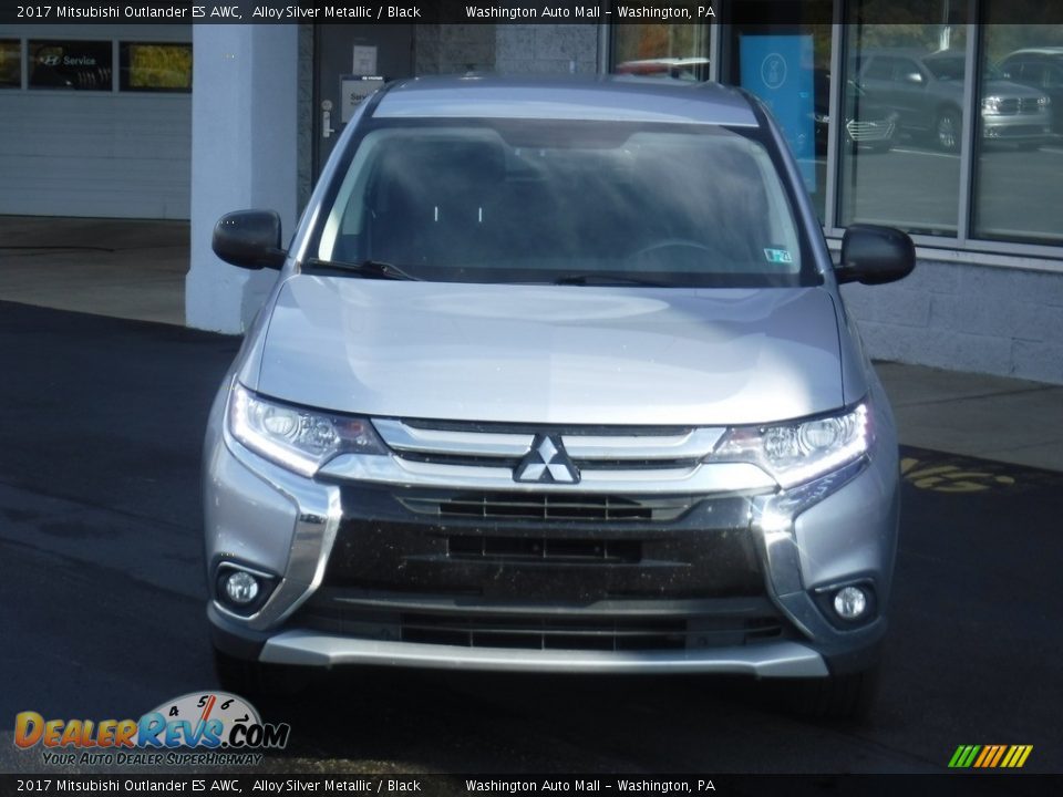 2017 Mitsubishi Outlander ES AWC Alloy Silver Metallic / Black Photo #3