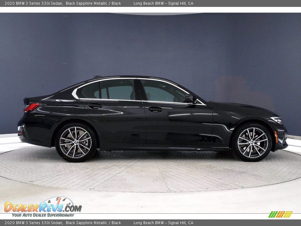 2020 BMW 3 Series 330i Sedan Black Sapphire Metallic / Black Photo #14