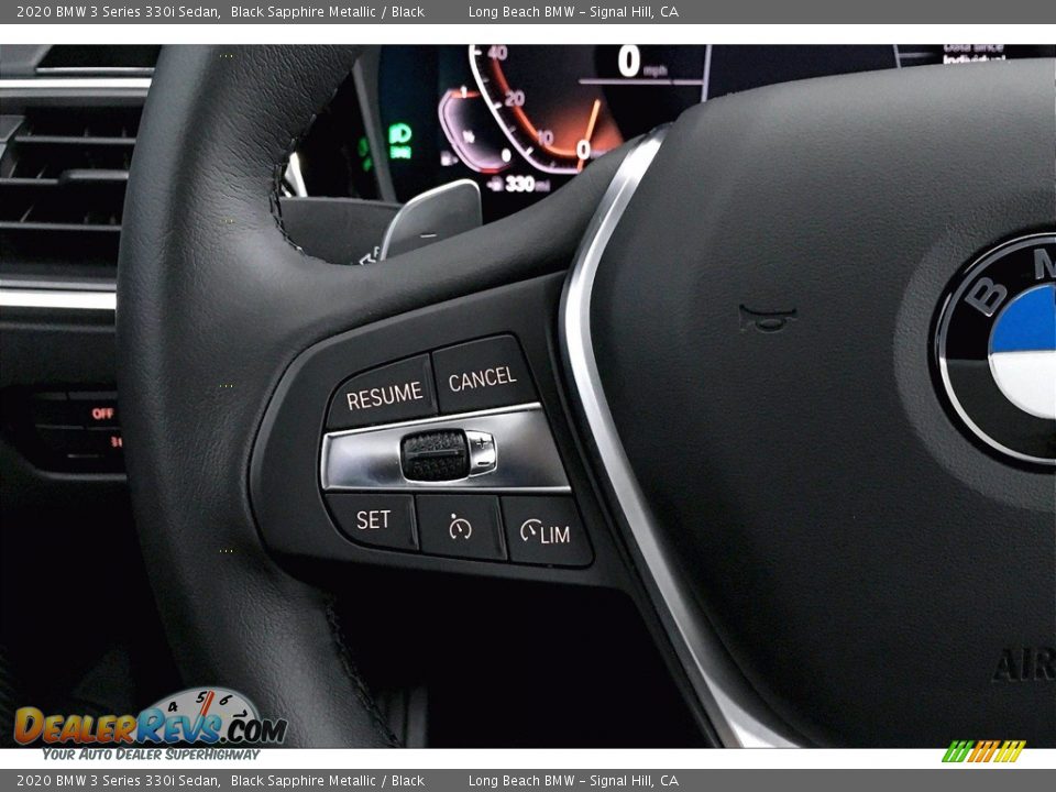 2020 BMW 3 Series 330i Sedan Black Sapphire Metallic / Black Photo #18