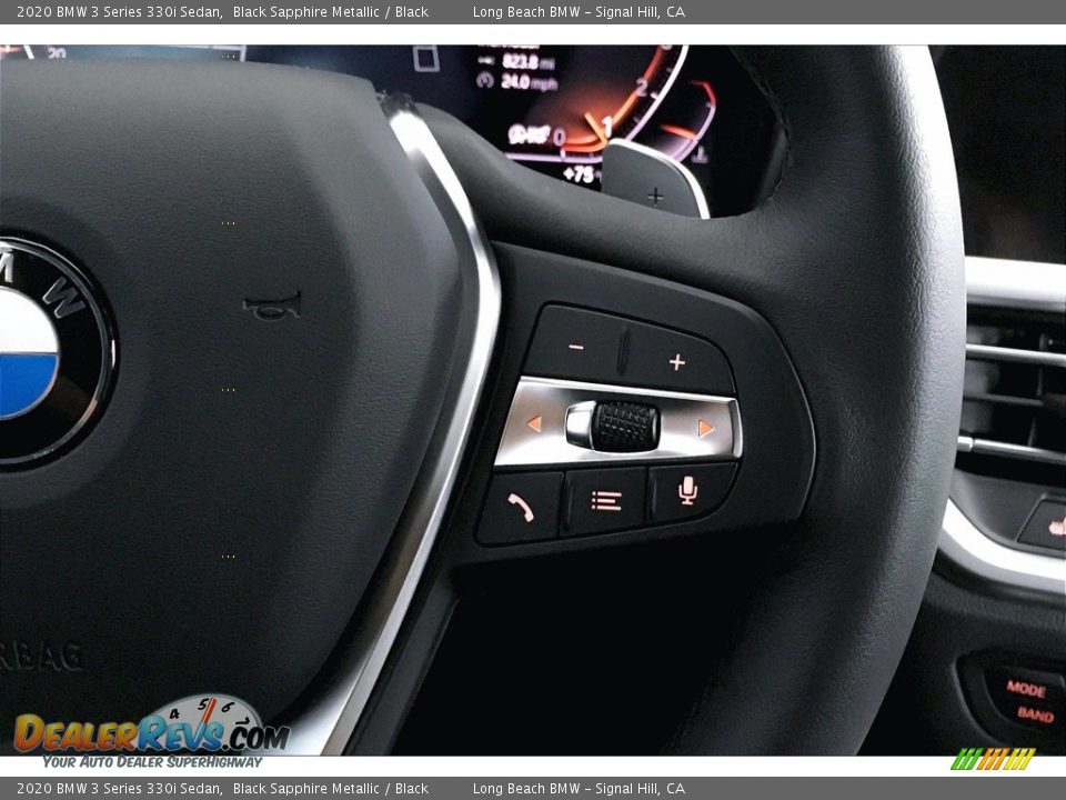 2020 BMW 3 Series 330i Sedan Black Sapphire Metallic / Black Photo #19