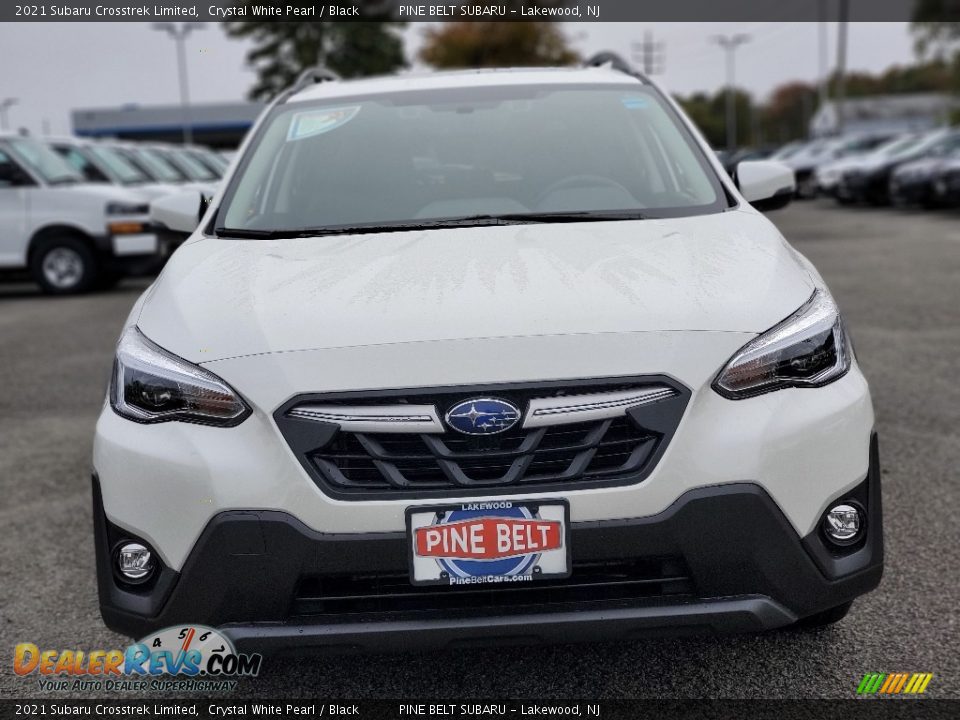 2021 Subaru Crosstrek Limited Crystal White Pearl / Black Photo #3