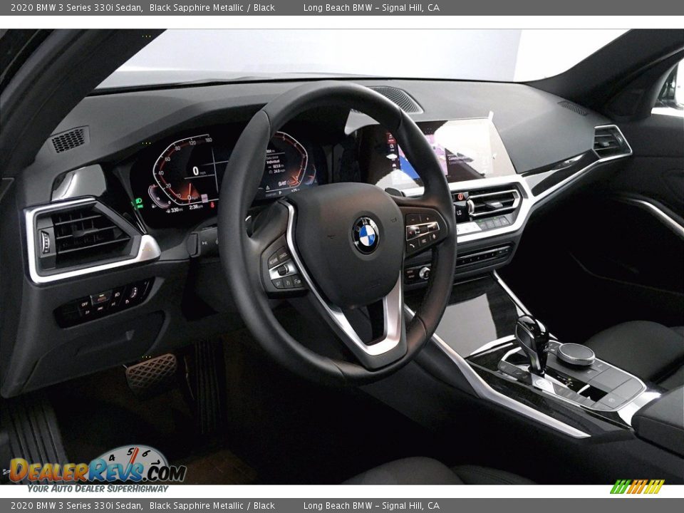 2020 BMW 3 Series 330i Sedan Black Sapphire Metallic / Black Photo #21