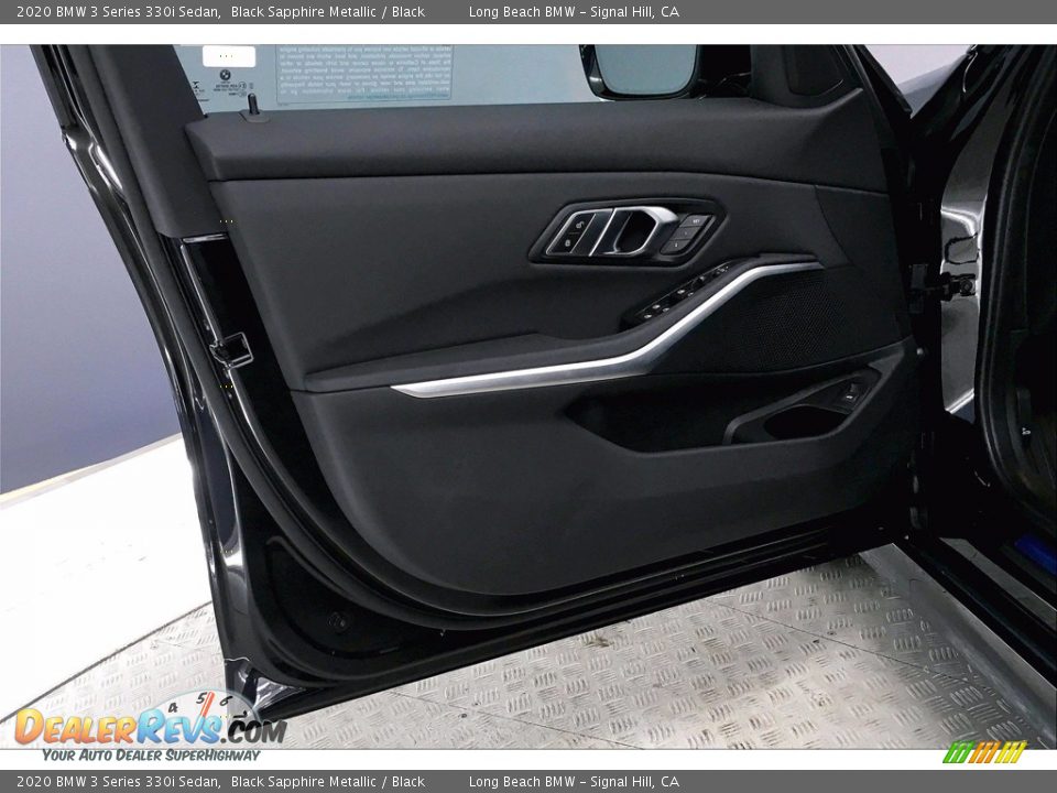 2020 BMW 3 Series 330i Sedan Black Sapphire Metallic / Black Photo #23