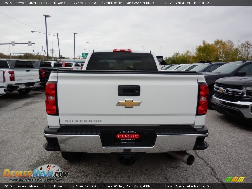 2019 Chevrolet Silverado 2500HD Work Truck Crew Cab 4WD Summit White / Dark Ash/Jet Black Photo #5