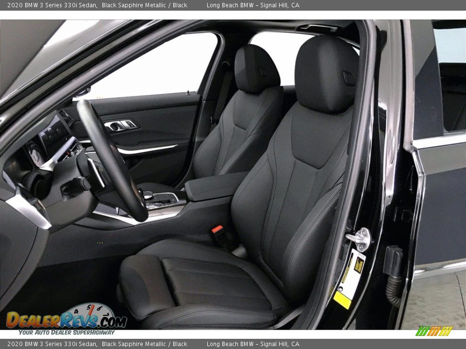 2020 BMW 3 Series 330i Sedan Black Sapphire Metallic / Black Photo #28