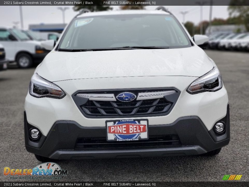 2021 Subaru Crosstrek Limited Crystal White Pearl / Black Photo #3