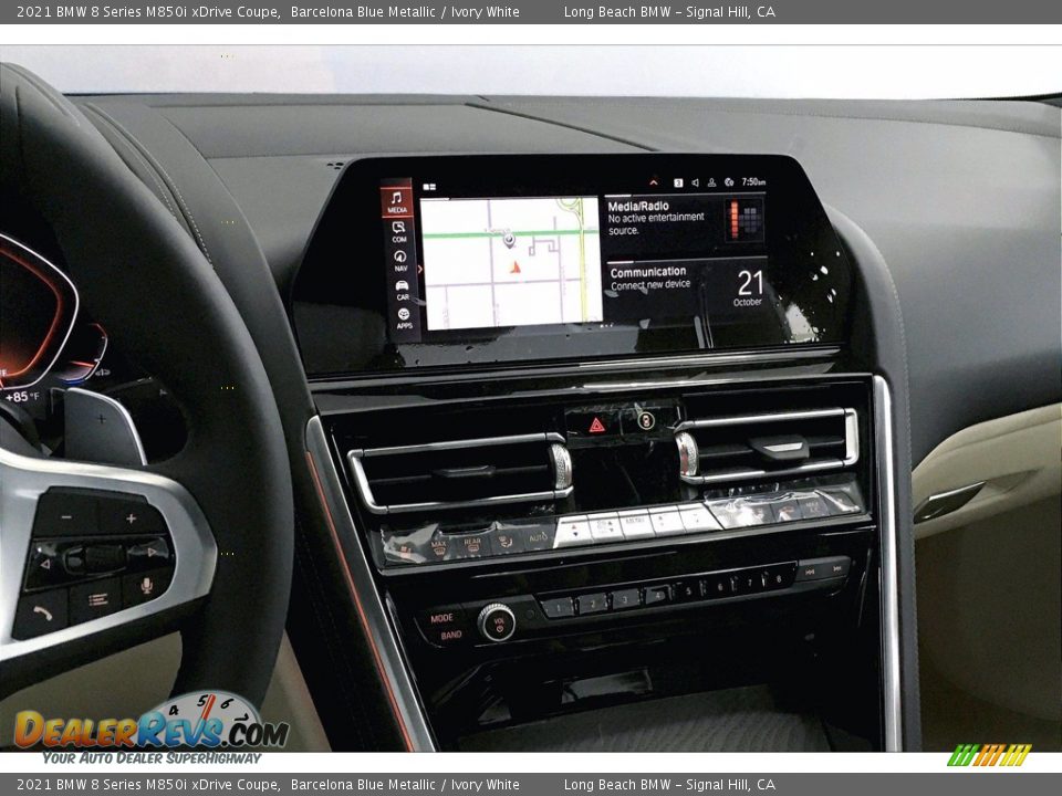Controls of 2021 BMW 8 Series M850i xDrive Coupe Photo #6