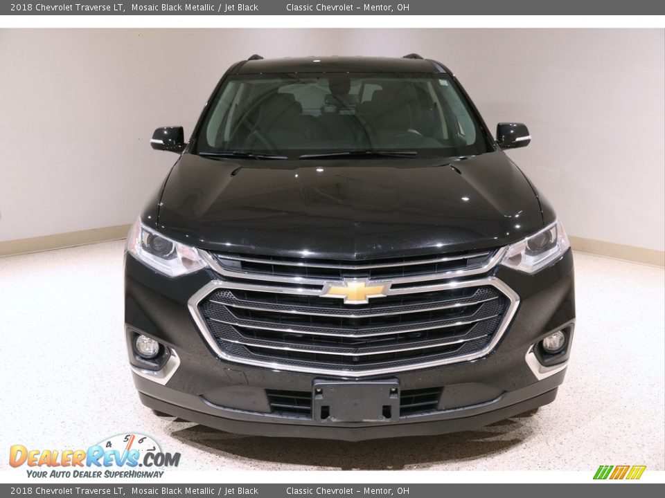 2018 Chevrolet Traverse LT Mosaic Black Metallic / Jet Black Photo #2