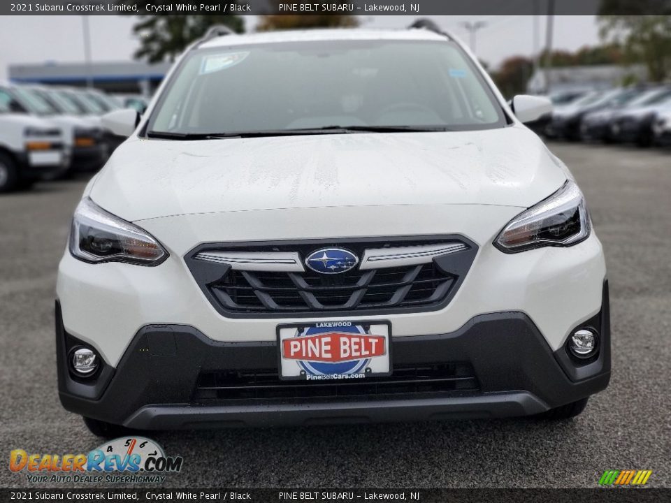 2021 Subaru Crosstrek Limited Crystal White Pearl / Black Photo #3