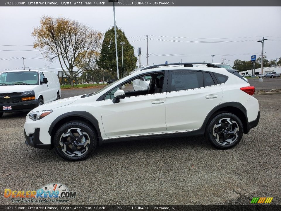 2021 Subaru Crosstrek Limited Crystal White Pearl / Black Photo #4