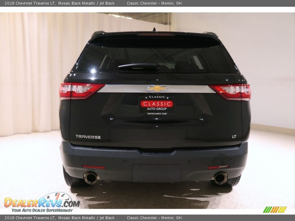 2018 Chevrolet Traverse LT Mosaic Black Metallic / Jet Black Photo #20