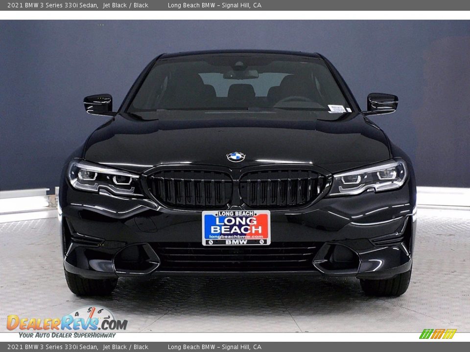 2021 BMW 3 Series 330i Sedan Jet Black / Black Photo #2