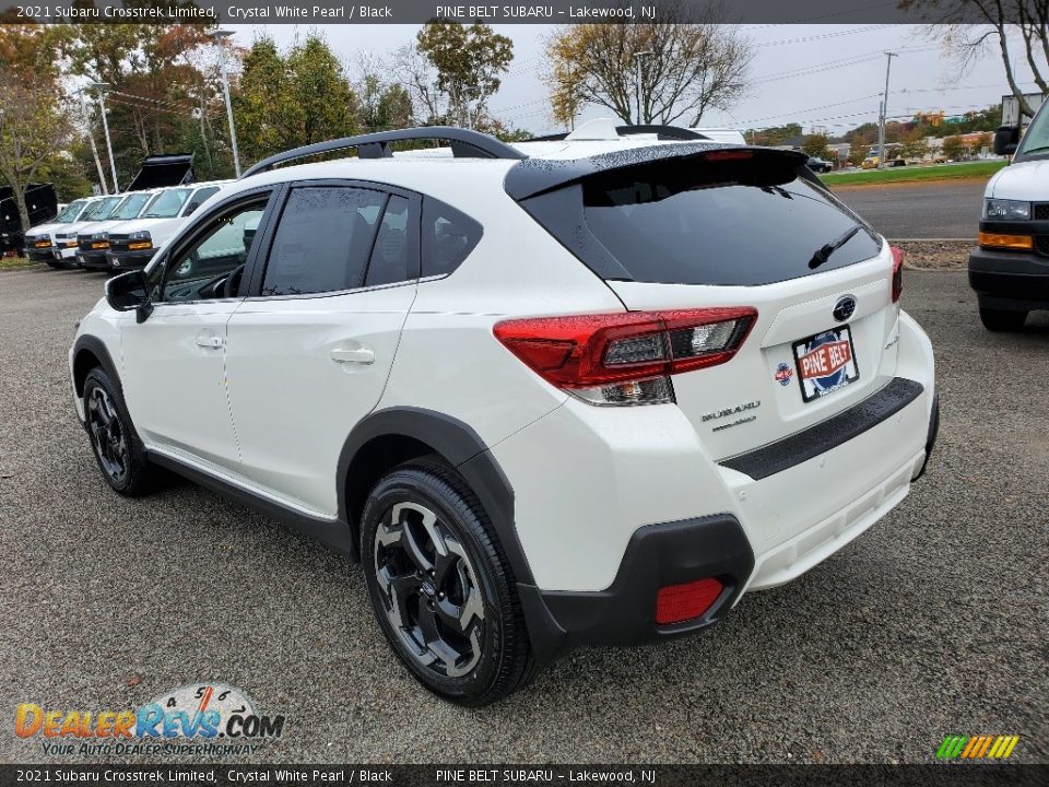 2021 Subaru Crosstrek Limited Crystal White Pearl / Black Photo #6