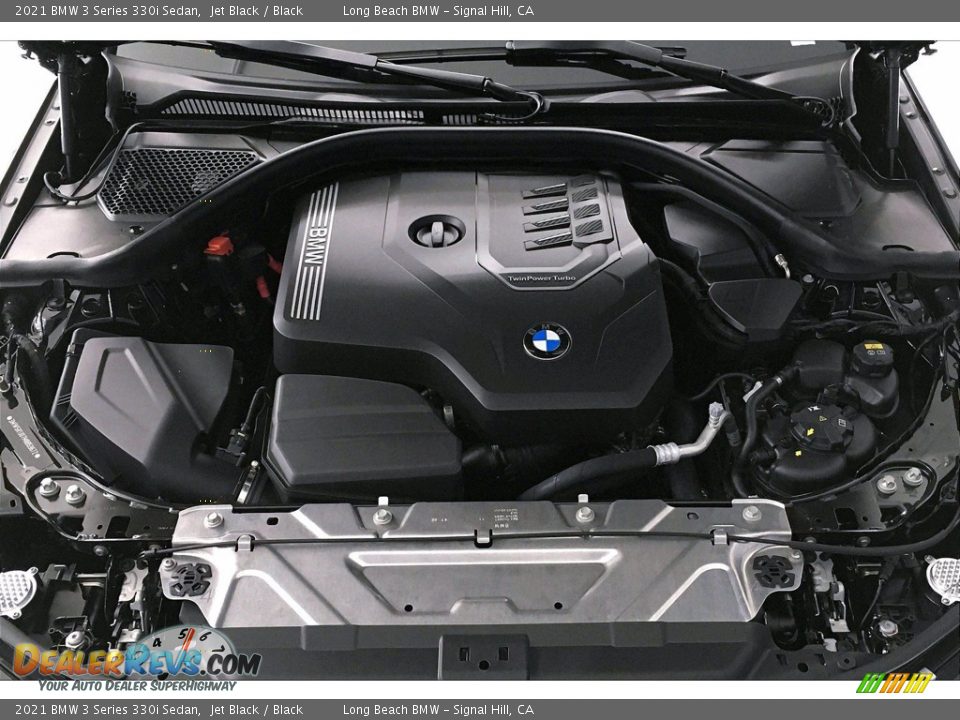 2021 BMW 3 Series 330i Sedan Jet Black / Black Photo #10