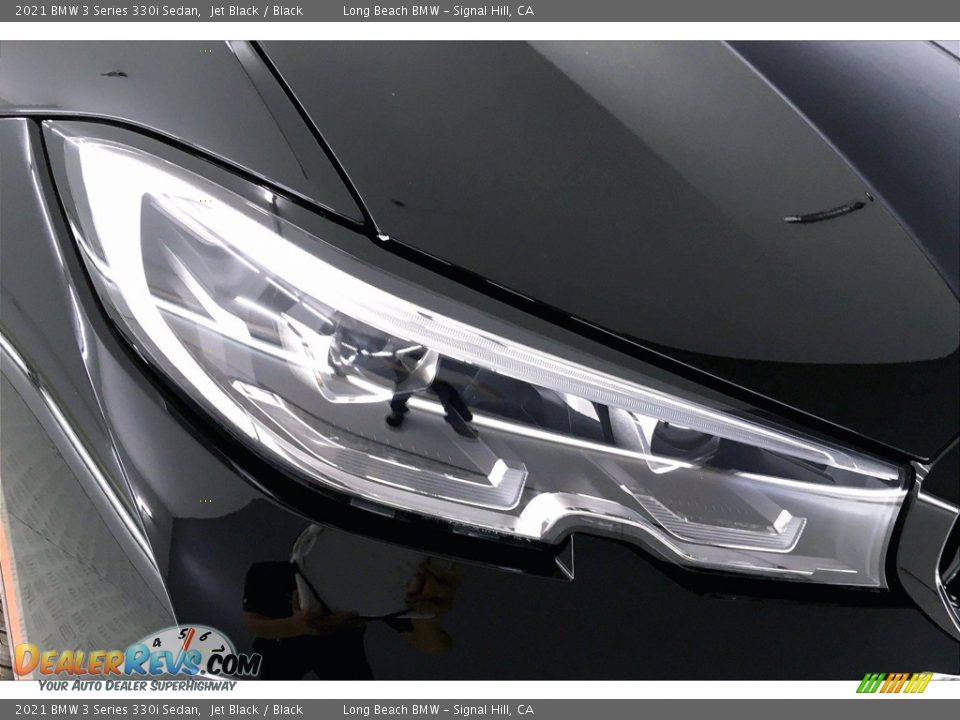 2021 BMW 3 Series 330i Sedan Jet Black / Black Photo #14
