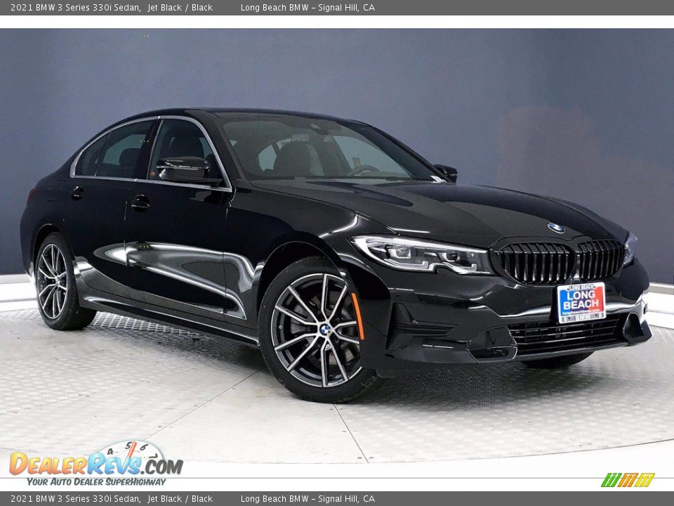 2021 BMW 3 Series 330i Sedan Jet Black / Black Photo #19