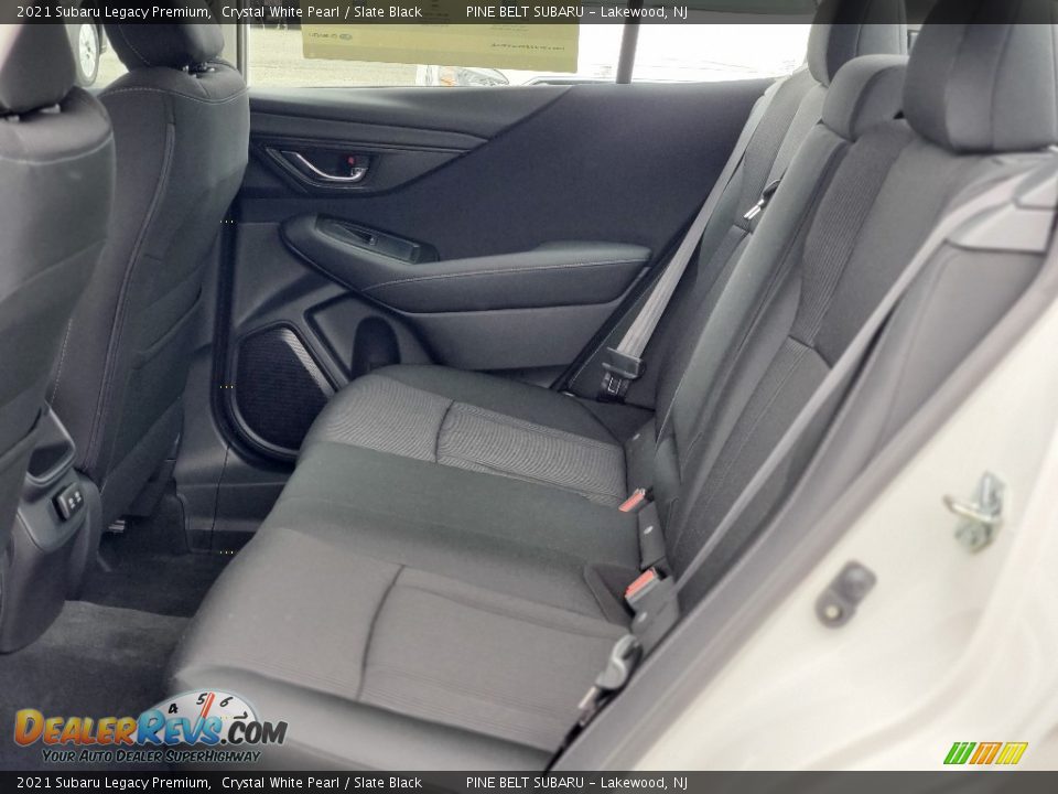 Rear Seat of 2021 Subaru Legacy Premium Photo #9