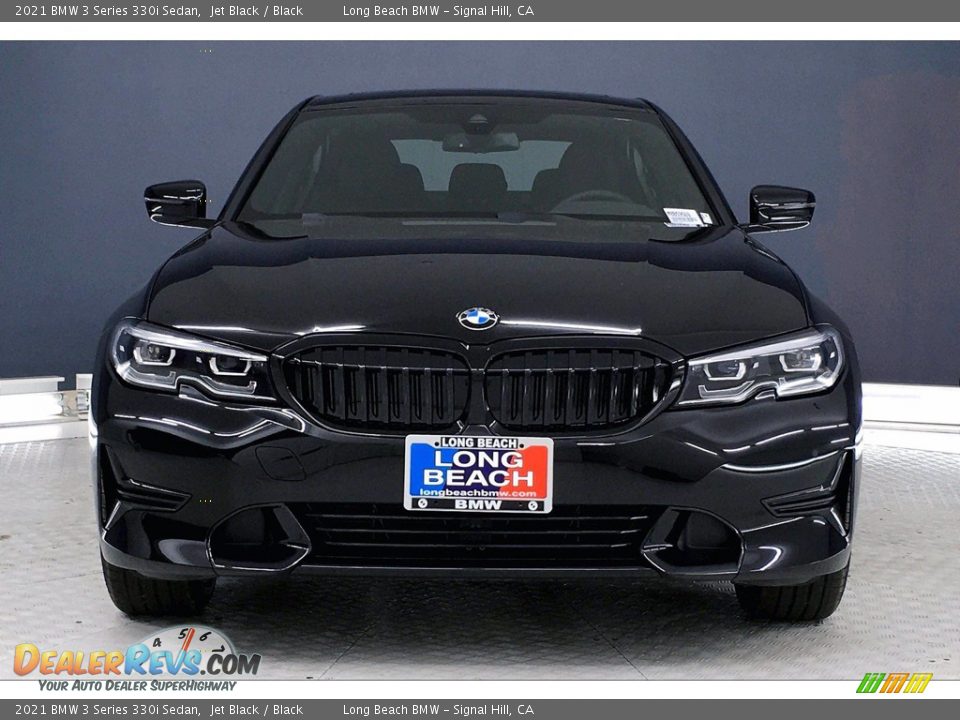 2021 BMW 3 Series 330i Sedan Jet Black / Black Photo #2