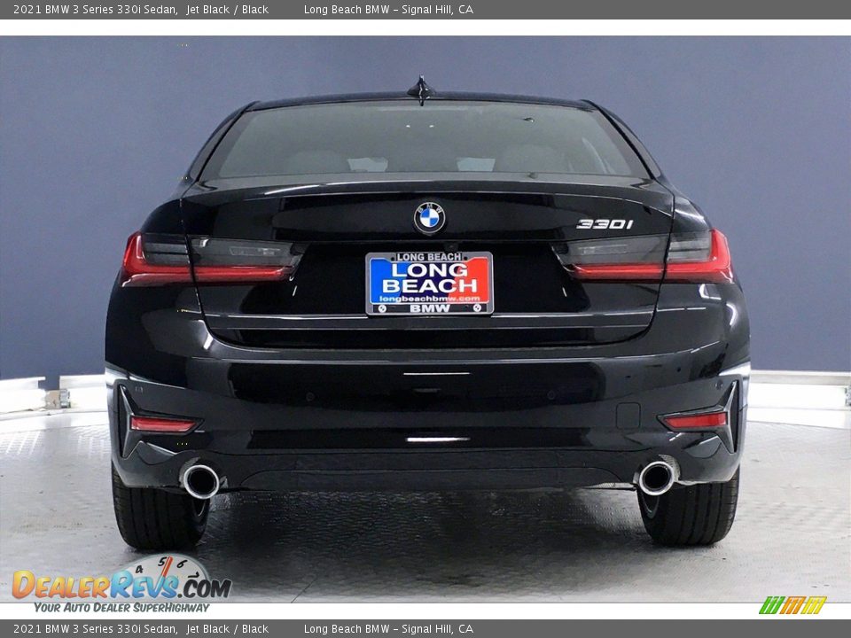 2021 BMW 3 Series 330i Sedan Jet Black / Black Photo #4