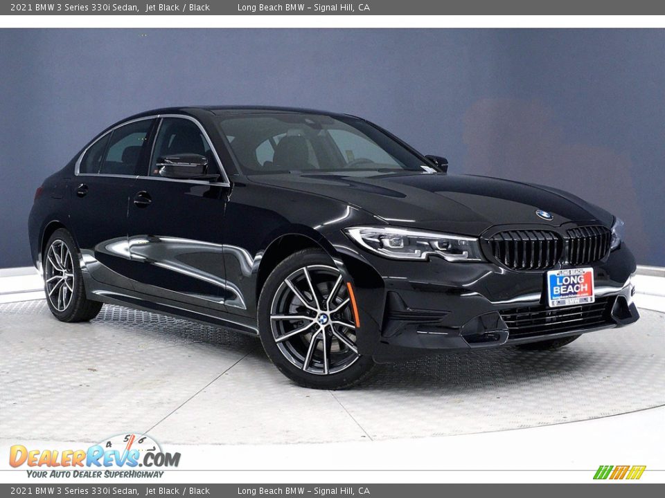 2021 BMW 3 Series 330i Sedan Jet Black / Black Photo #19