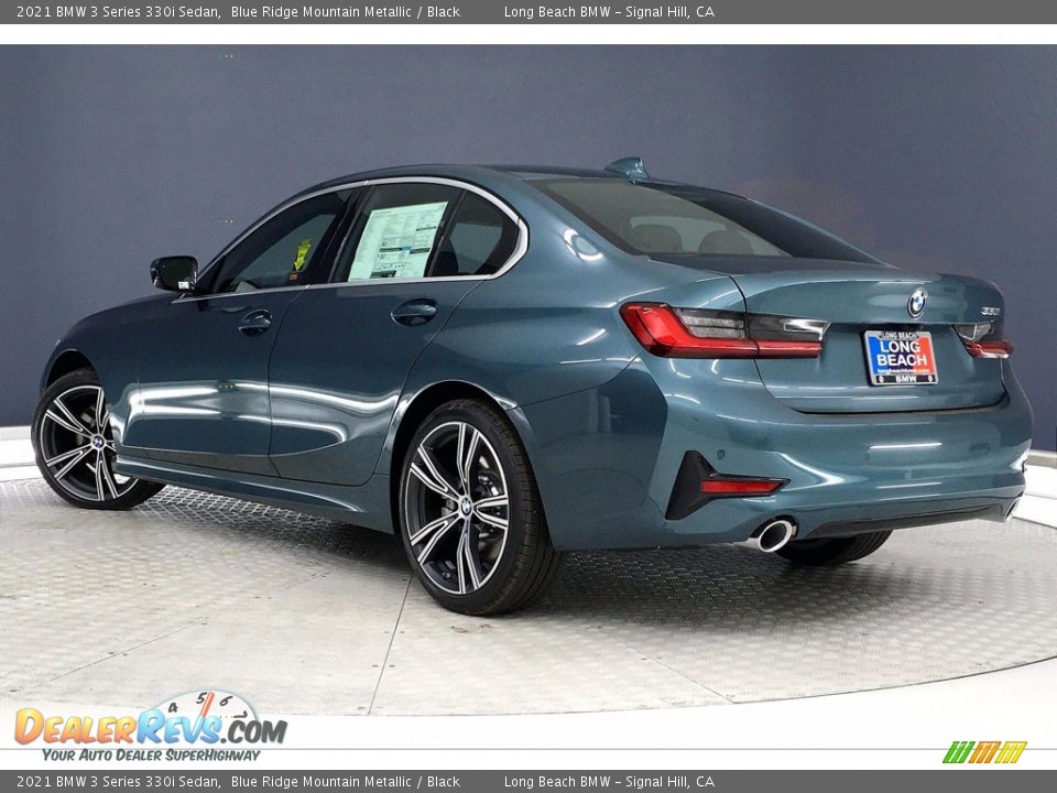 Blue Ridge Mountain Metallic 2021 BMW 3 Series 330i Sedan Photo #3