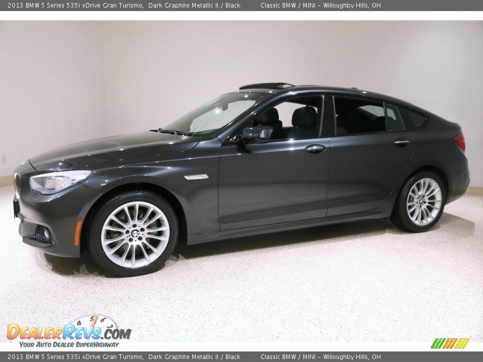 2013 BMW 5 Series 535i xDrive Gran Turismo Dark Graphite Metallic II / Black Photo #3