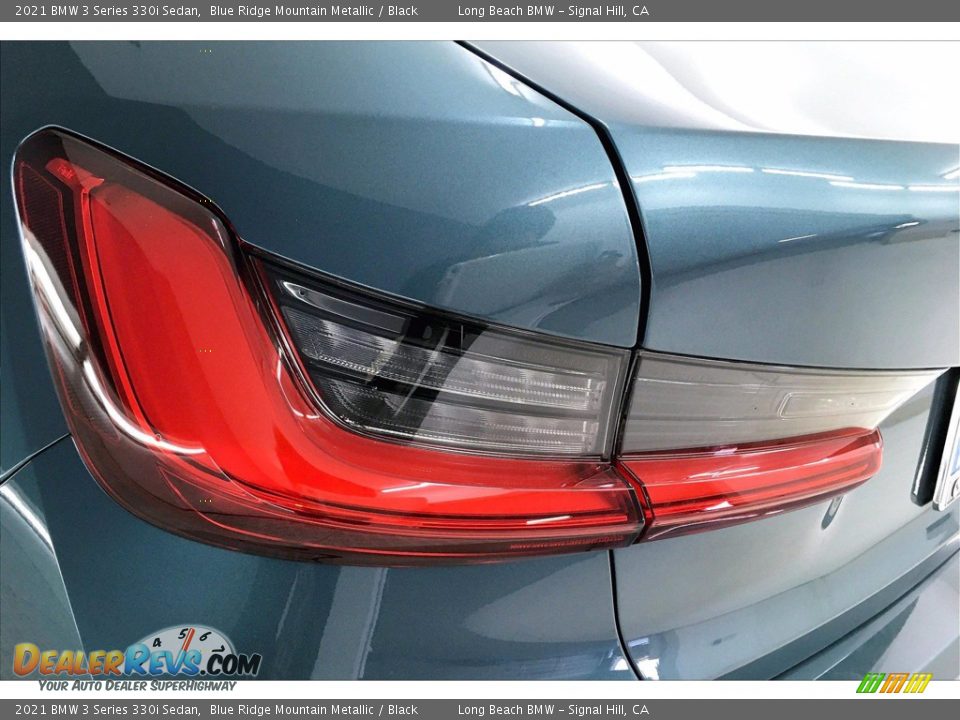 2021 BMW 3 Series 330i Sedan Blue Ridge Mountain Metallic / Black Photo #15