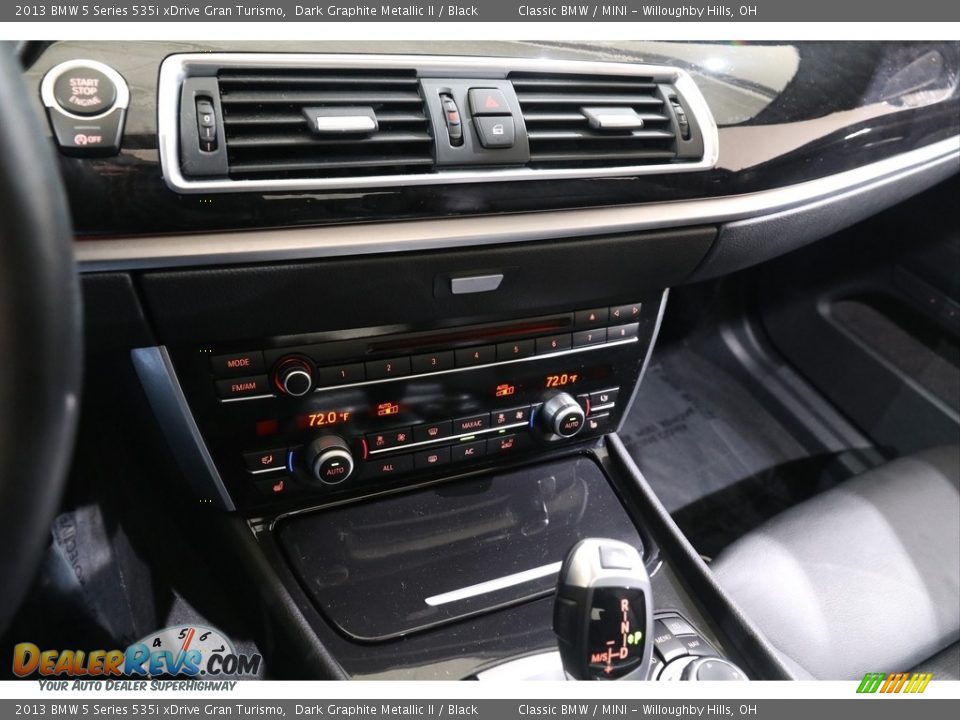 2013 BMW 5 Series 535i xDrive Gran Turismo Dark Graphite Metallic II / Black Photo #13